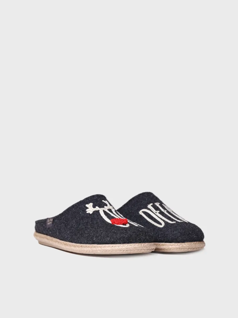 Toni Pons Slippers | TOBI-DR - Slippers para hombre en fieltro | TOBI-DR