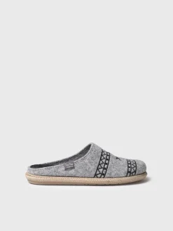 Toni Pons Slippers | TOBI-EF - Slippers para hombre en fieltro | TOBI-EF