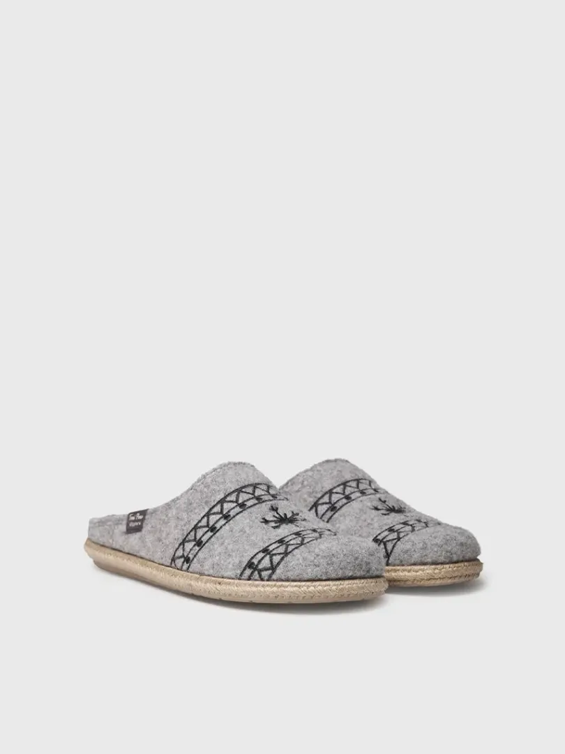 Toni Pons Slippers | TOBI-EF - Slippers para hombre en fieltro | TOBI-EF