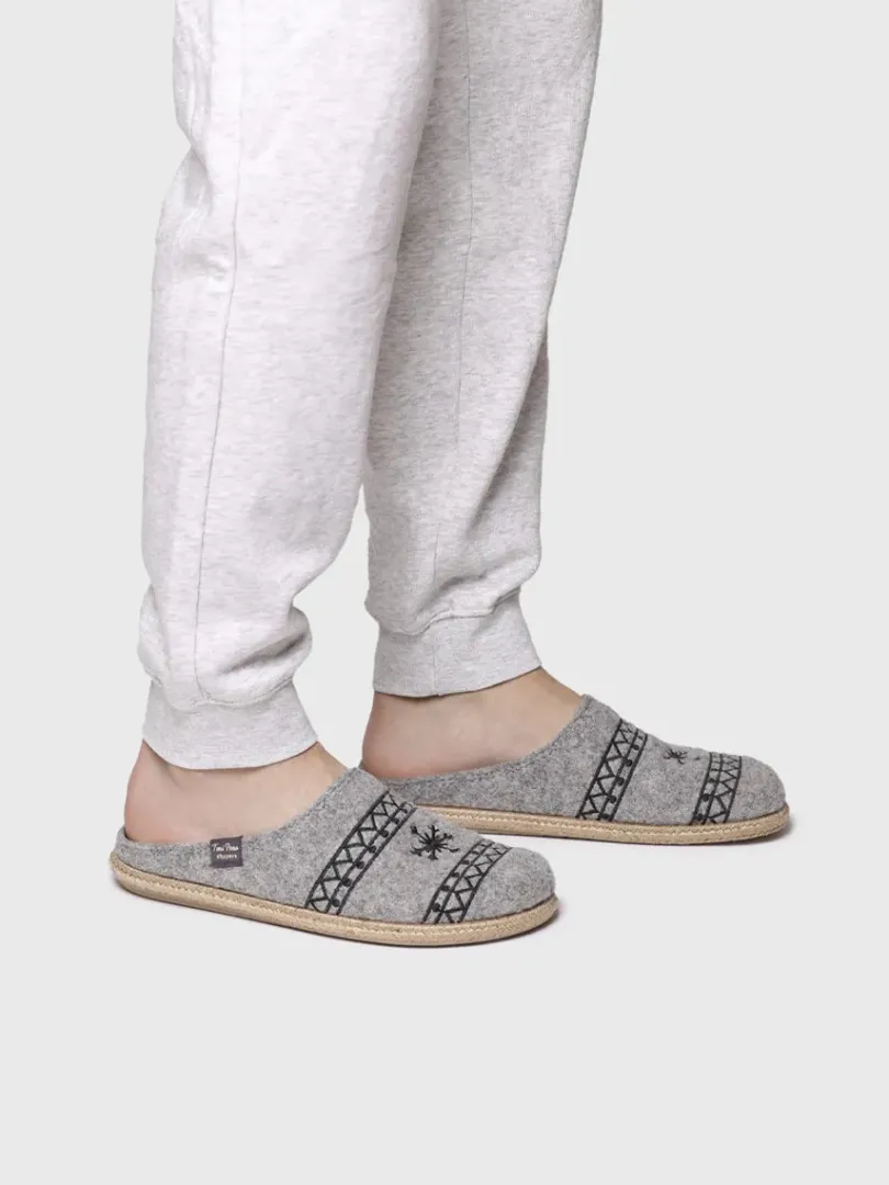 Toni Pons Slippers | TOBI-EF - Slippers para hombre en fieltro | TOBI-EF