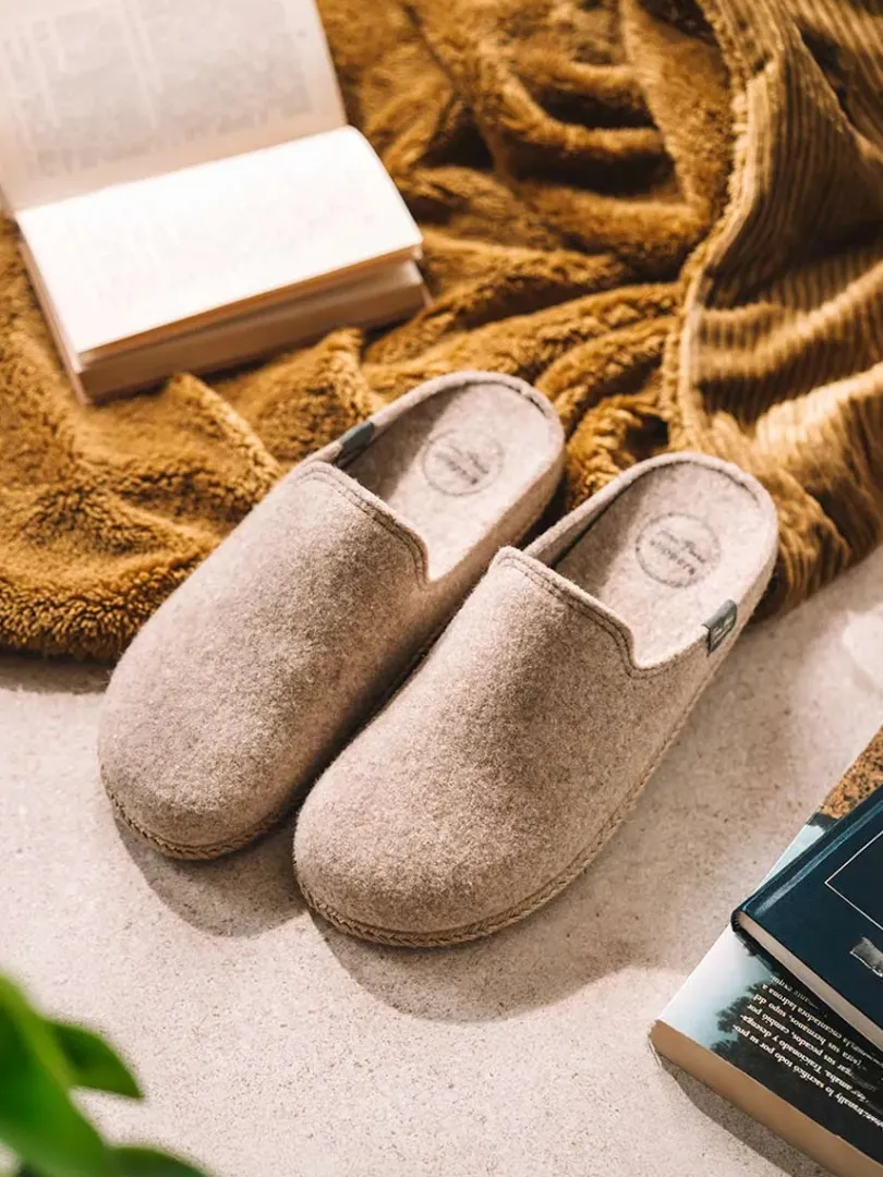 Toni Pons Slippers | TOMAS-RW - Slippers para hombre de lana reciclada | TOMAS-RW