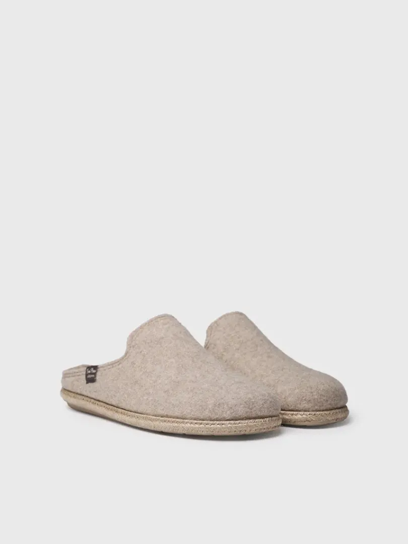 Toni Pons Slippers | TOMAS-RW - Slippers para hombre de lana reciclada | TOMAS-RW