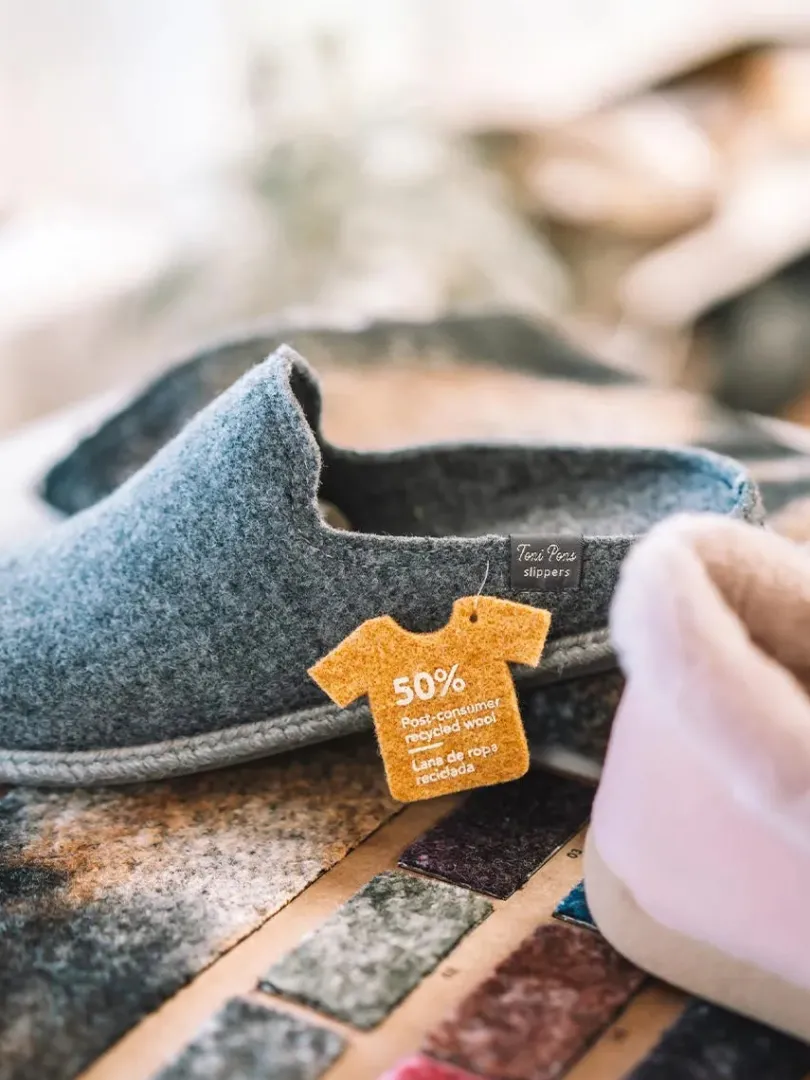 Toni Pons Slippers | TOMAS-RW - Slippers para hombre de lana reciclada | TOMAS-RW