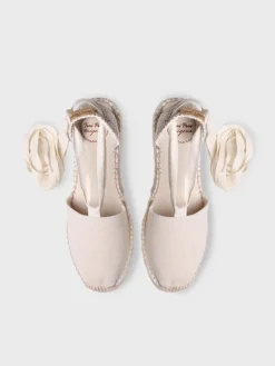 Toni Pons Cuñas Medias | Cerradas | VALENCIA - Alpargata valenciana con vetas para mujer | VALENCIA