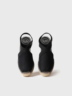 Toni Pons Cuñas Medias | Cerradas | VERONA - Alpargata vegana plana para mujer con elásticos | VERONA